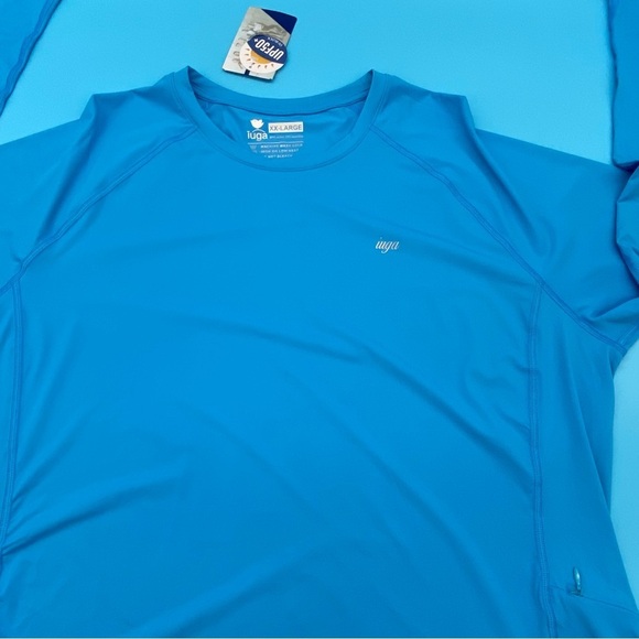 IUGA Rash Guard Too for Women UPF 50+ Protection Clothing Aqua Blue XXL - Picture 2 of 10